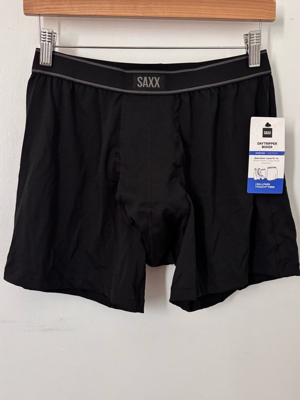 SAXX Daytripper Boxer Briefs - Black - Size Small - NWT - Picture 2 of 5